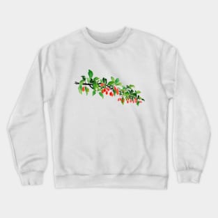 August 23rd birthday flower Crewneck Sweatshirt